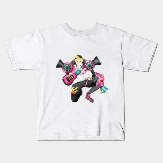 X-Borg Graffiti Fashion Kids T-Shirt by gavrila.nerissa8@gmail.com